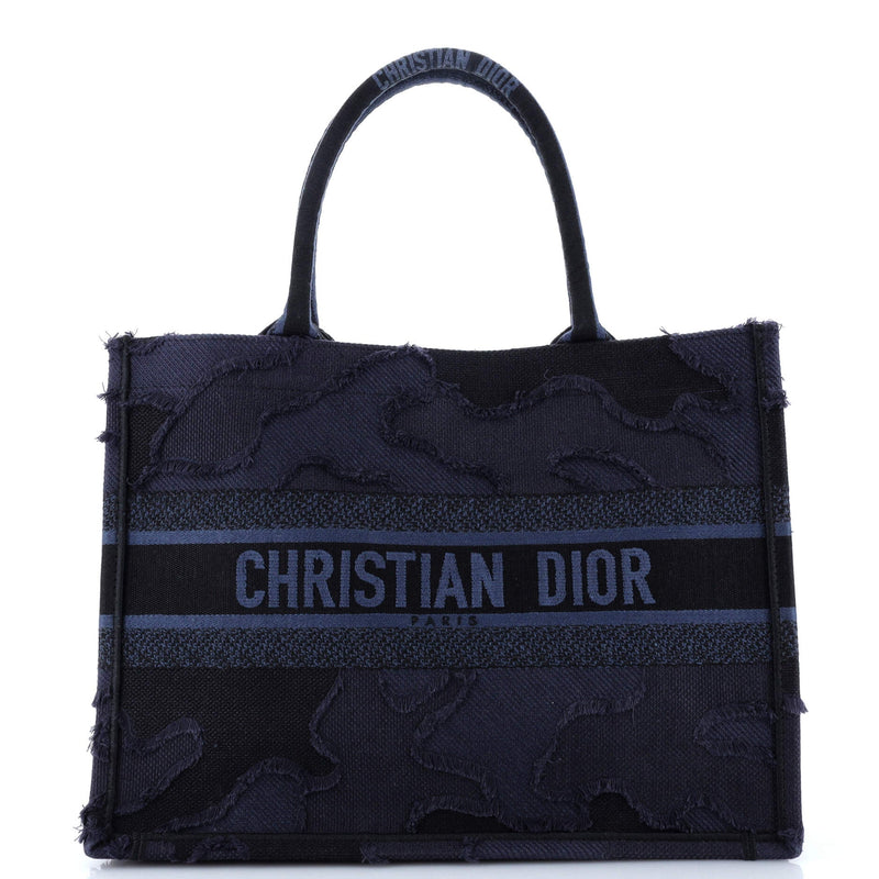 Christian Dior Book Tote Camouflage