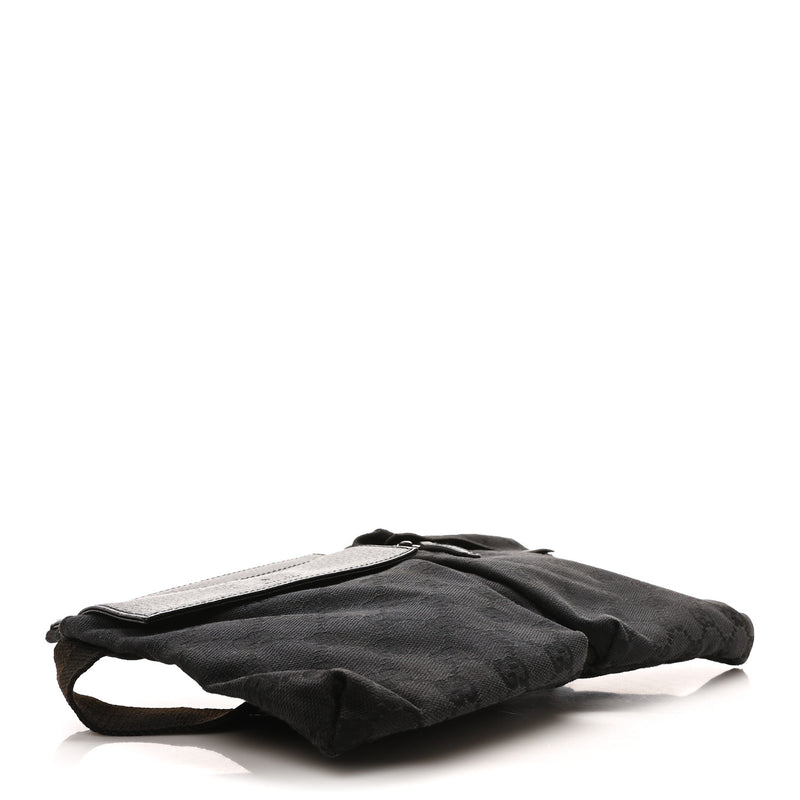 Gucci Gg Double Pocket Belt Bag Black