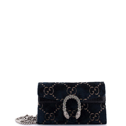 Gucci Dionysus Bag Gg Velvet Super Mini
