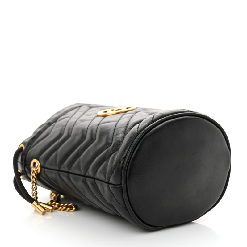 Gucci Calfskin Matelasse Mini Gg Marmont