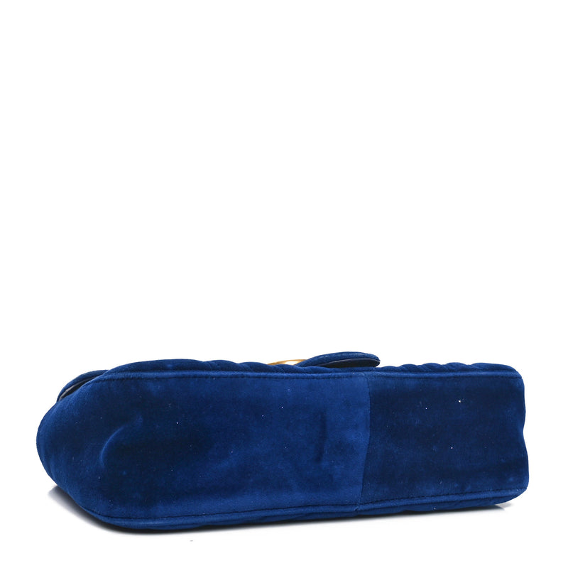 Gucci Velvet Matelasse Small Gg Marmont