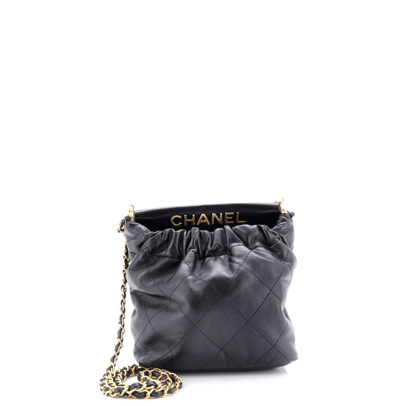 Chanel Resin Charms Chain Bucket Bag