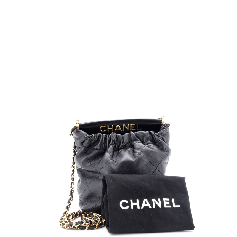Chanel Resin Charms Chain Bucket Bag
