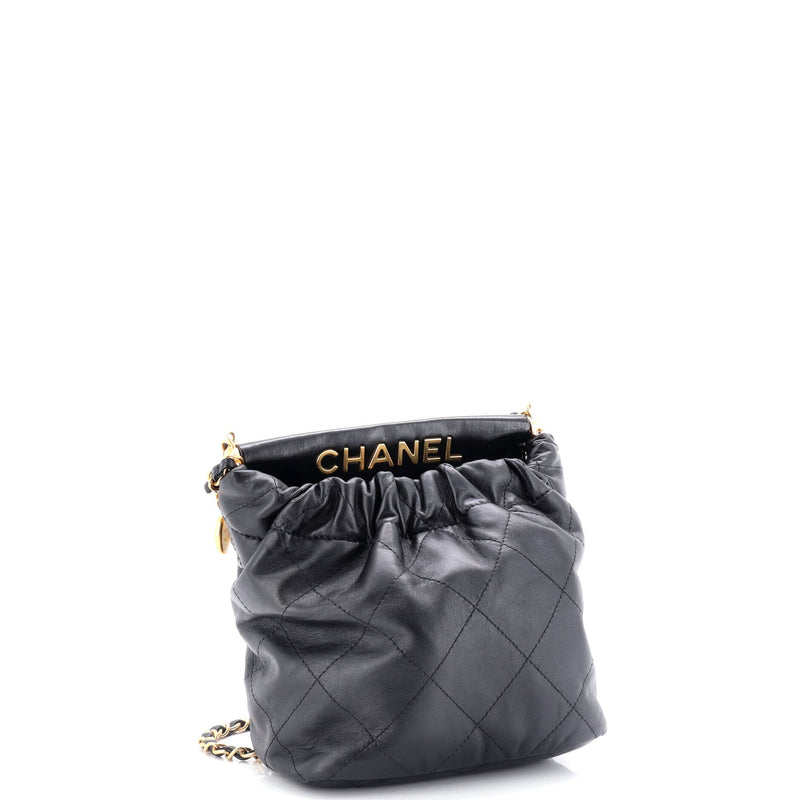 Chanel Resin Charms Chain Bucket Bag