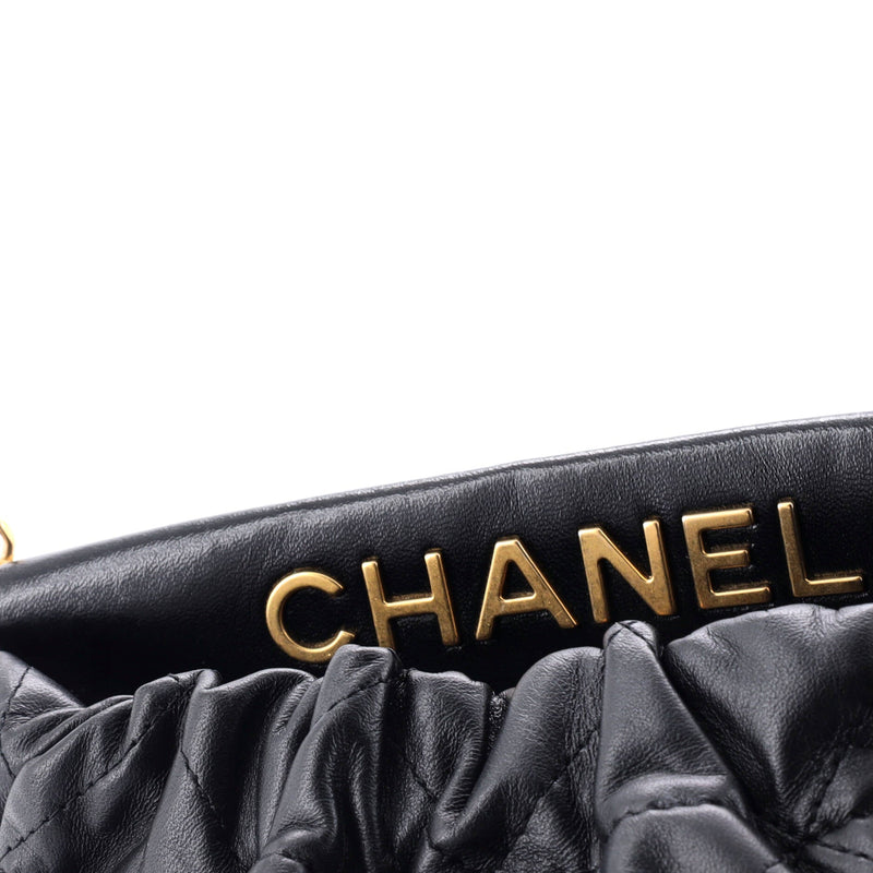 Chanel Resin Charms Chain Bucket Bag