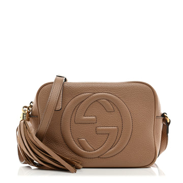 Gucci Pebbled Calfskin Small Soho Disco