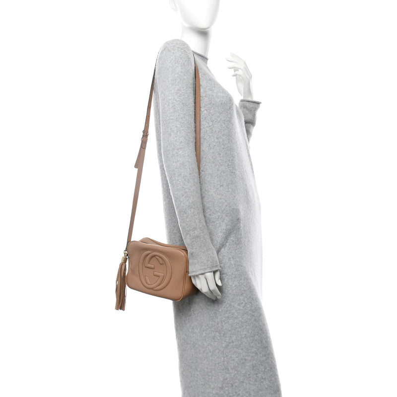 Gucci Pebbled Calfskin Small Soho Disco
