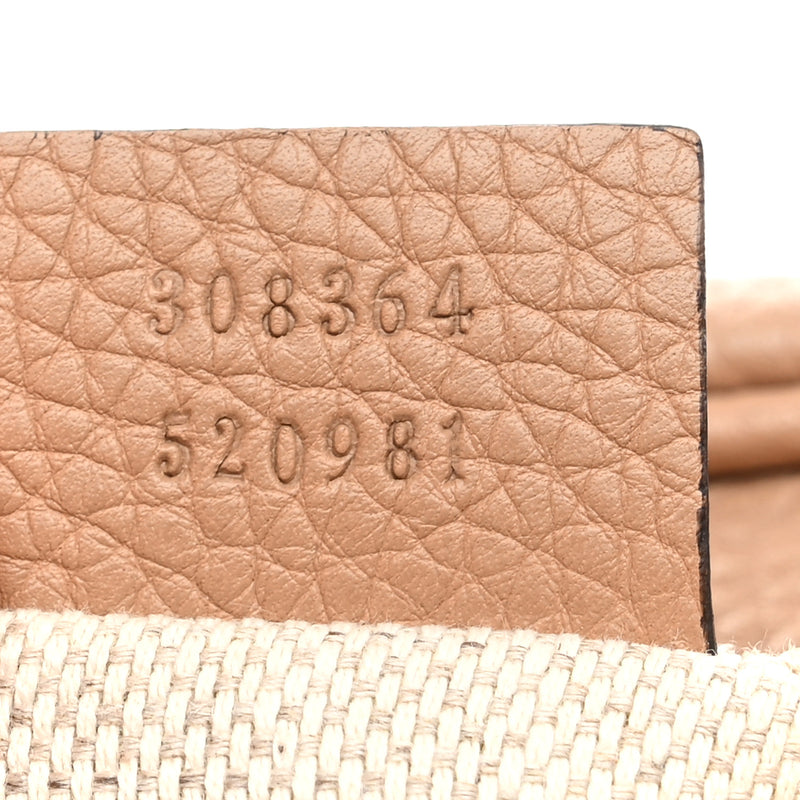 Gucci Pebbled Calfskin Small Soho Disco