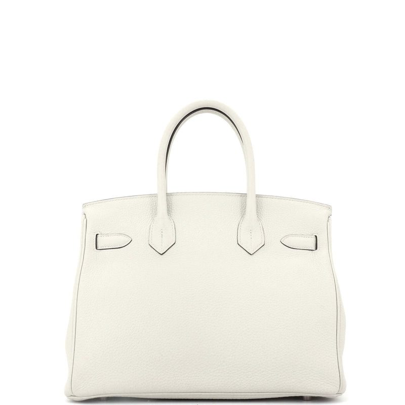 Hermes Birkin Handbag Grey Togo With