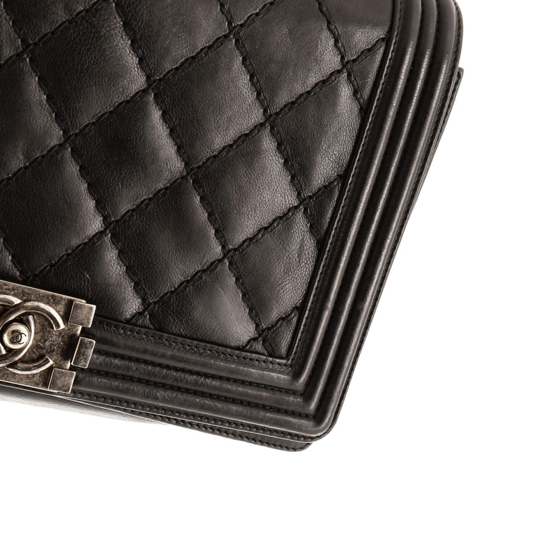 Chanel Stitch Boy Flap Bag Quilted