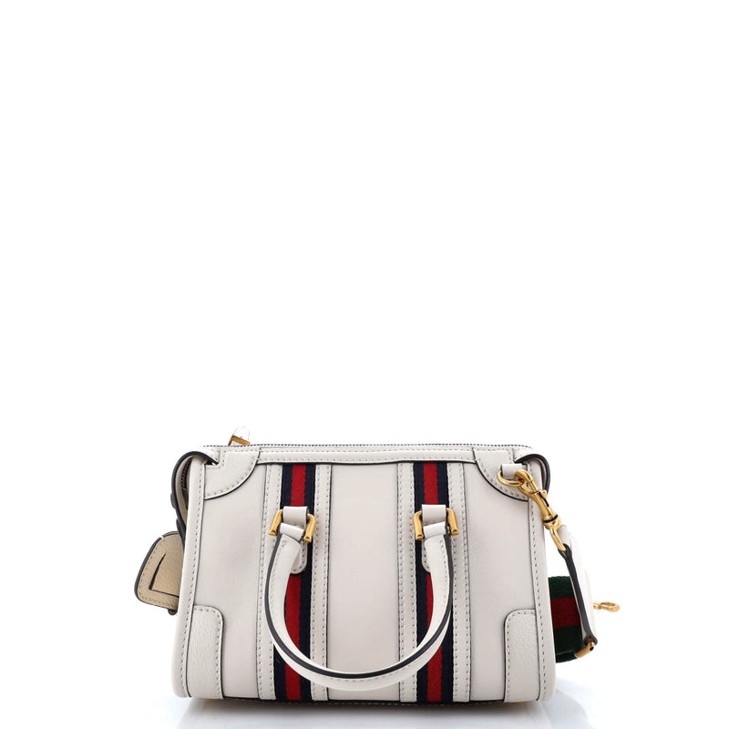 Gucci Bauletto Top Handle Bag Leather