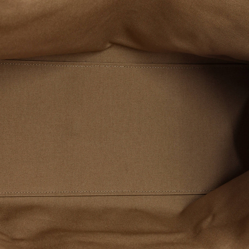 Fendi Cut Out Handle Shopper Tote Canvas