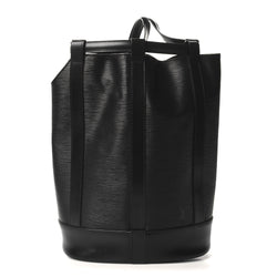 Louis Vuitton Epi Randonnee Pm Black
