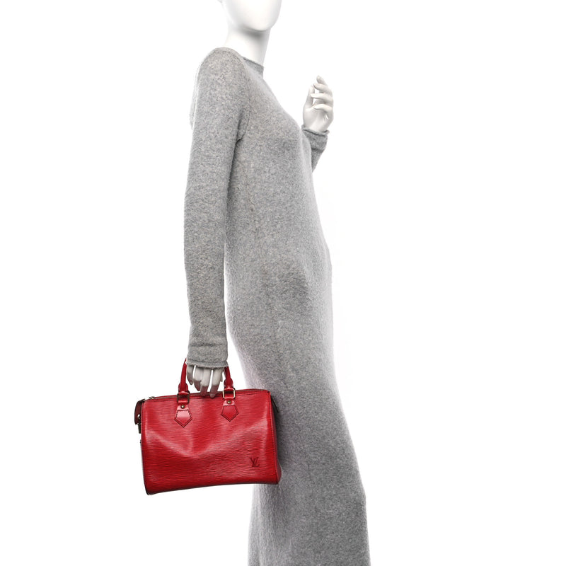 Louis Vuitton Epi Speedy 25 Castillan