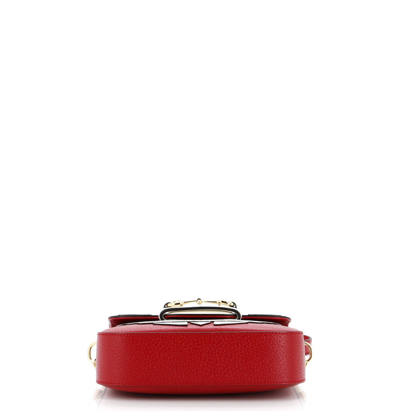 Gucci Horsebit Shoulder Bag Leather Mini