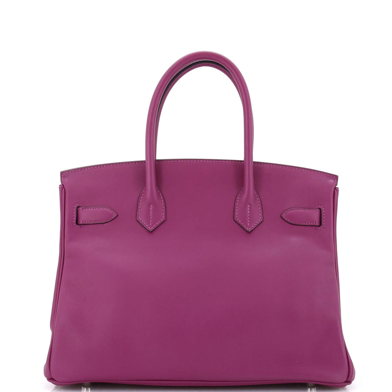 Hermes Birkin Handbag Anemone Swift With
