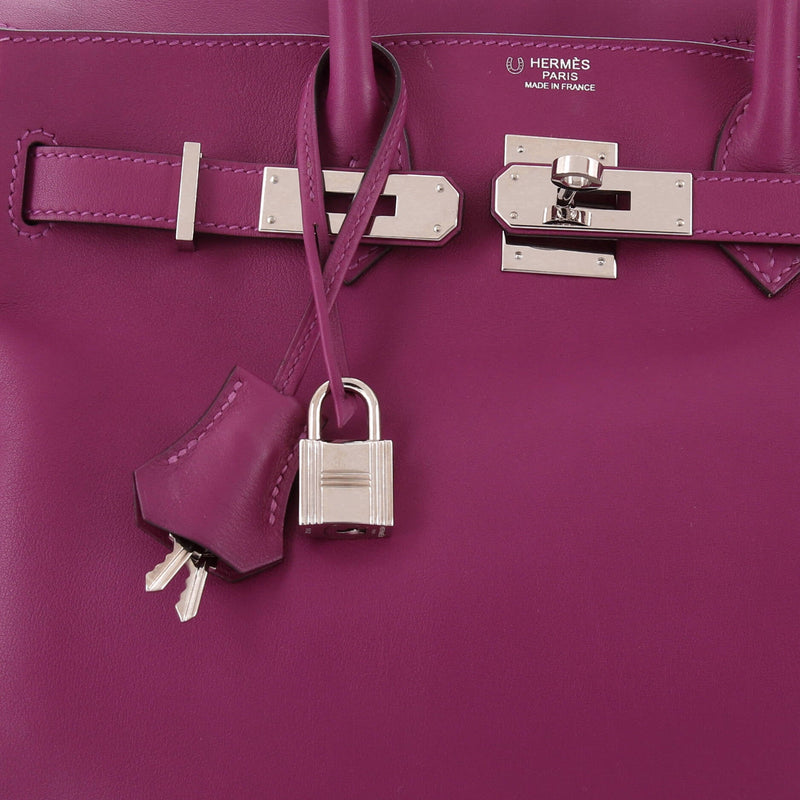 Hermes Birkin Handbag Anemone Swift With