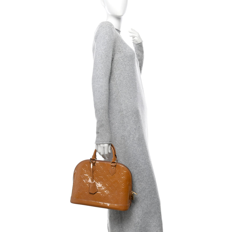 Louis Vuitton Vernis Alma Pm Rose