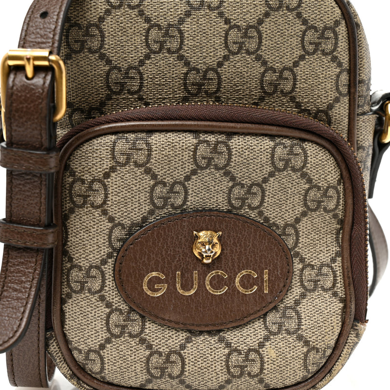 Gucci Gg Supreme Mini Neo Vintage Double