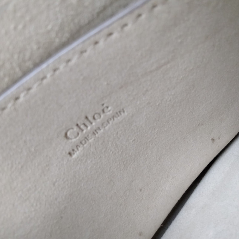 Chloe Crossbody Bag Blue Suede Leather