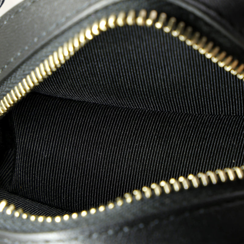 Chanel Frame Chain Around Round Clutch