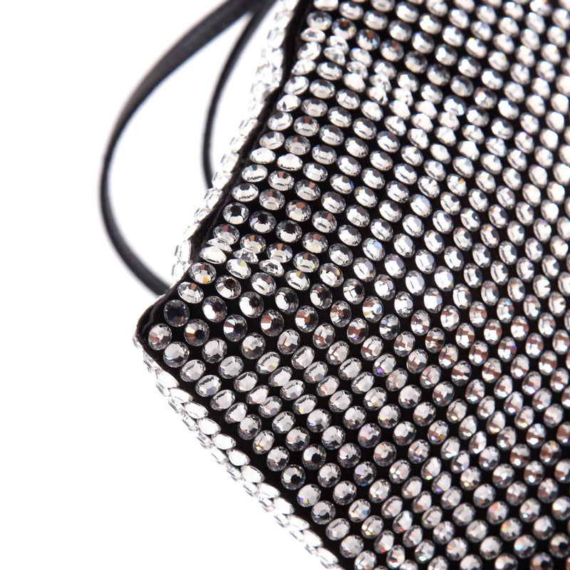 Prada Convertible Open Tote Crystal