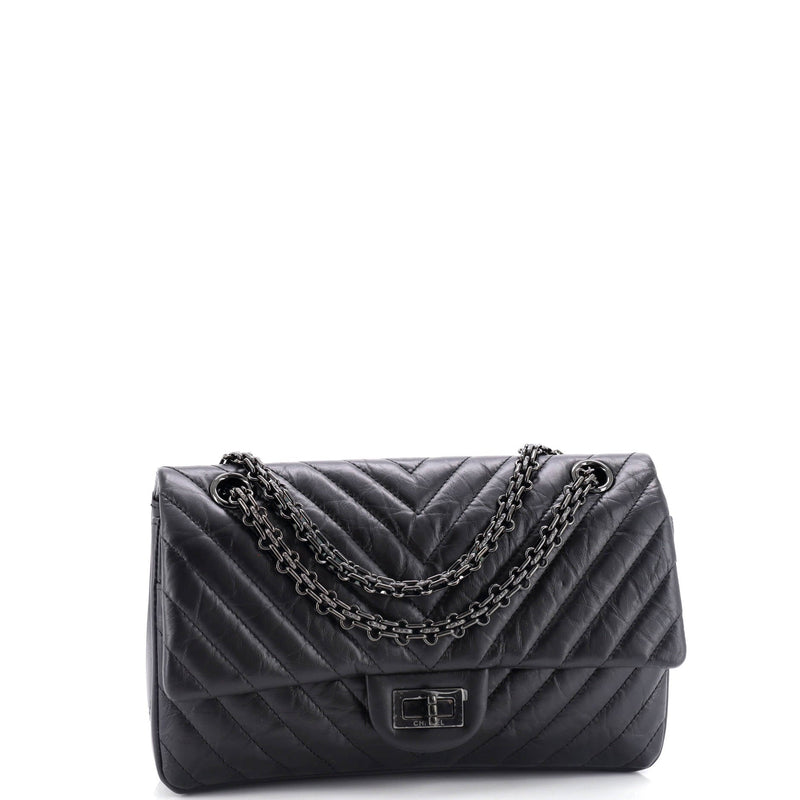 Chanel So Black Reissue 2.55 Flap Bag
