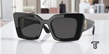 Burberry Daisy Black Dark Grey 51 Mm