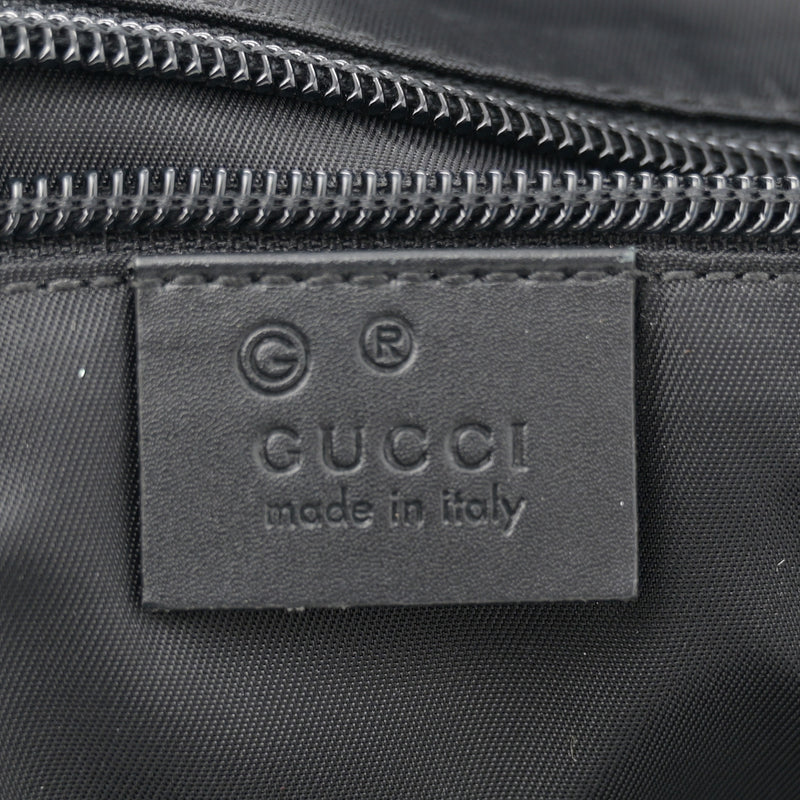 Gucci Techno Canvas Web Duffle Black