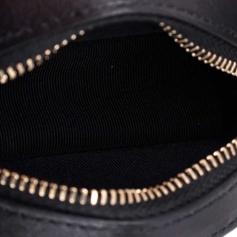 Chanel Frame Chain Around Round Clutch