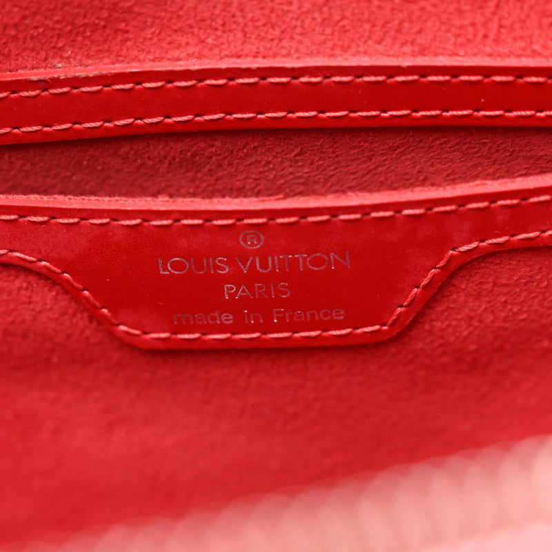 Louis Vuitton Epi Soufflot Castillan Red