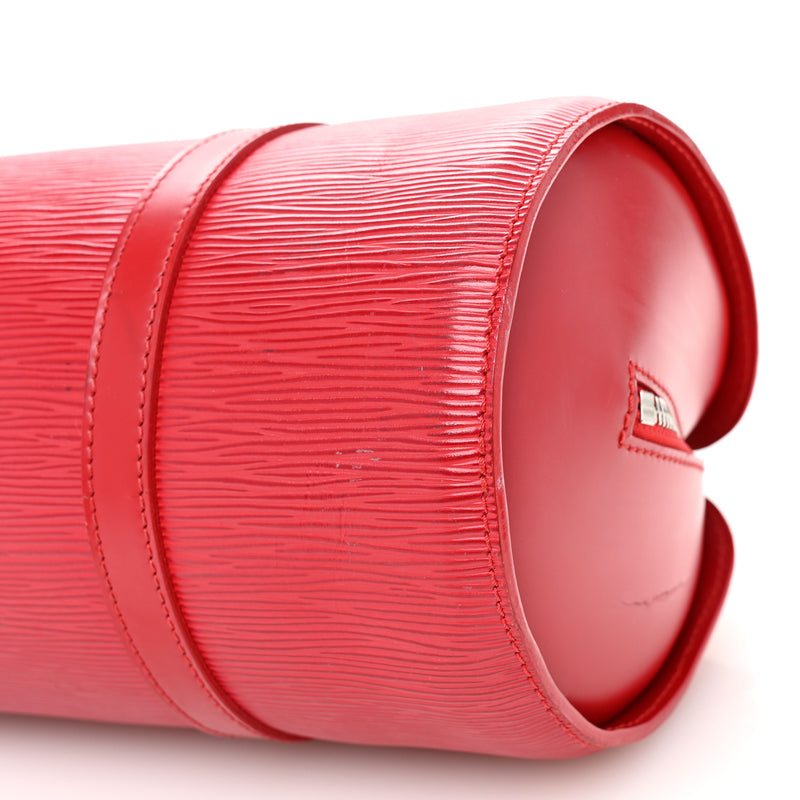 Louis Vuitton Epi Soufflot Castillan Red