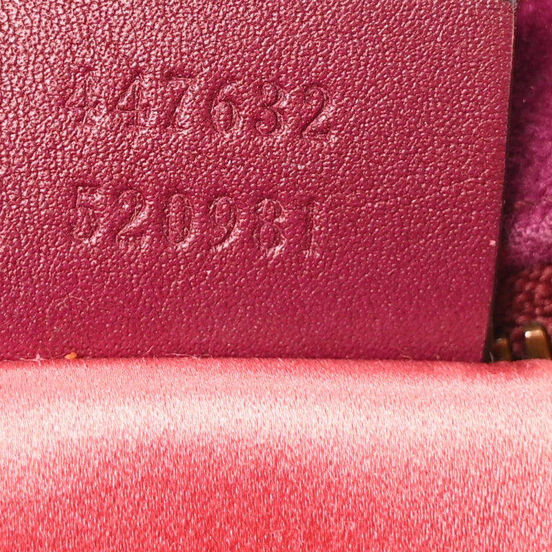 Gucci Velvet Matelasse Small Gg Marmont