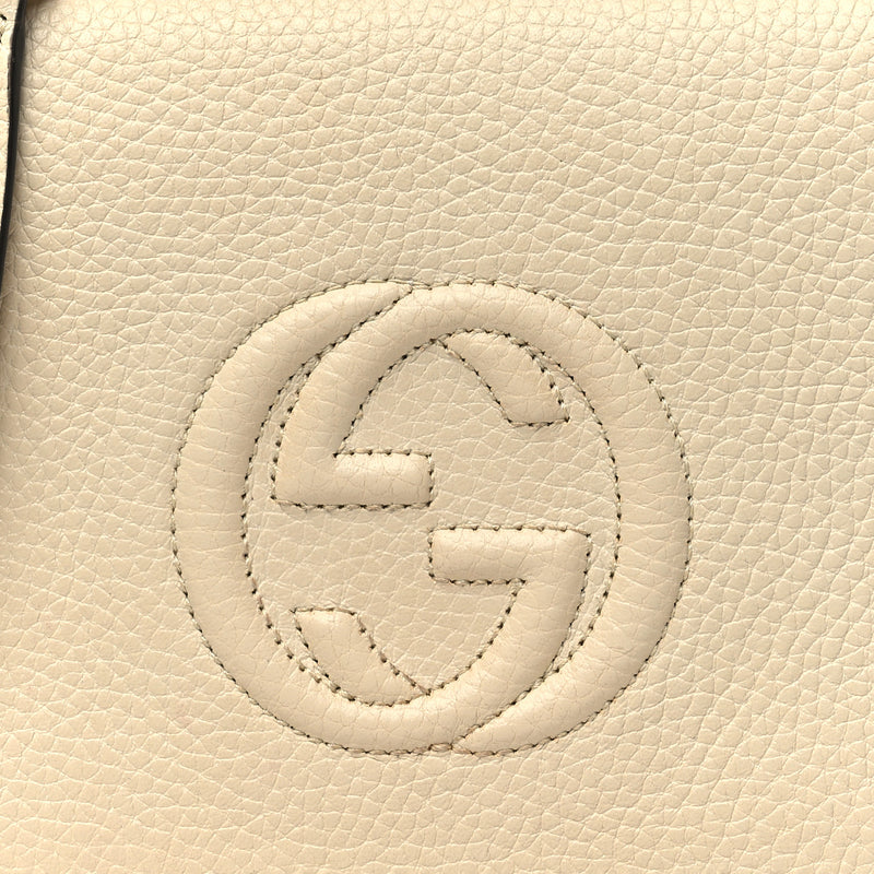 Gucci Pebbled Calfskin Soho Wallet On