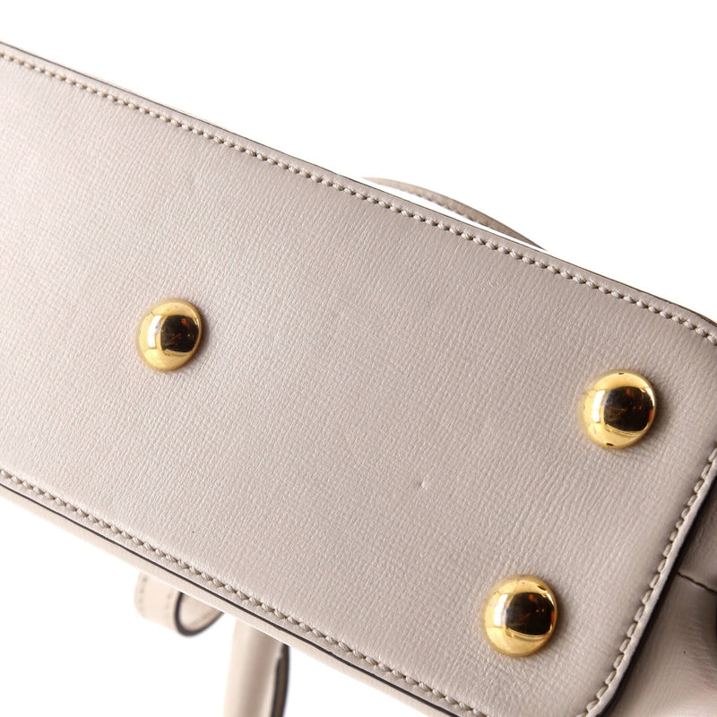 Gucci Horsebit Top Handle Bag Gg Coated