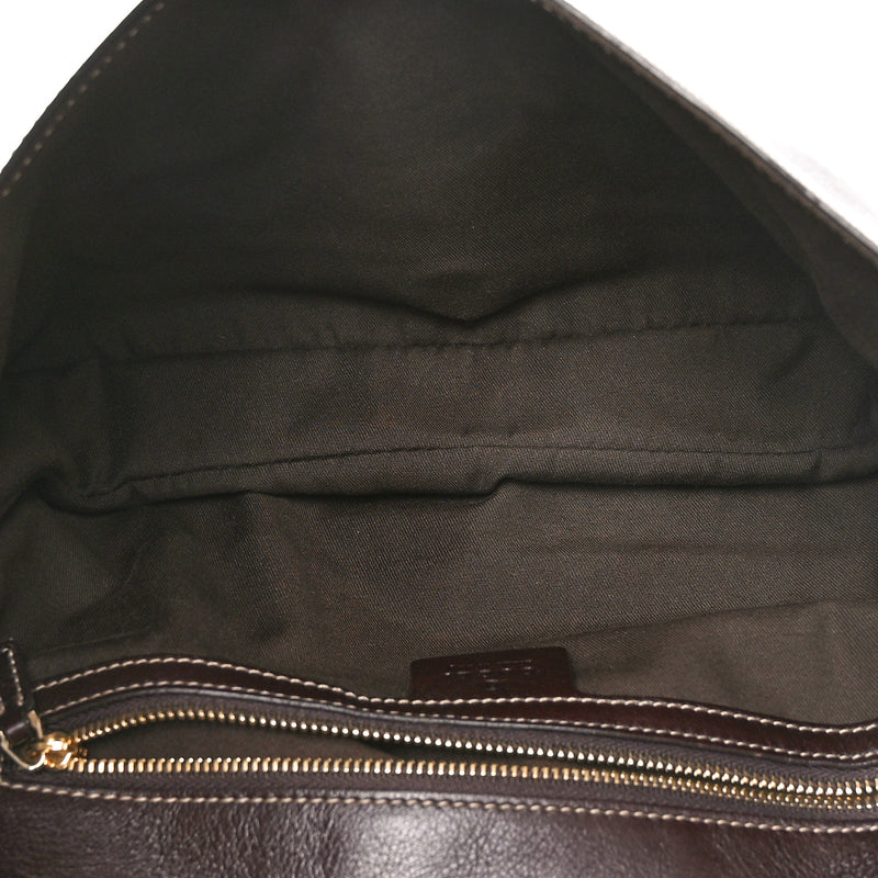 Gucci Calfskin Web Small Britt Shoulder
