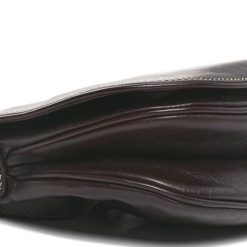 Gucci Calfskin Web Small Britt Shoulder