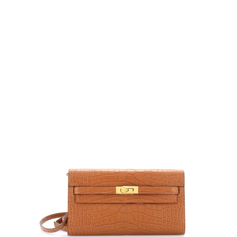 Hermes Kelly To Go Wallet Alligator