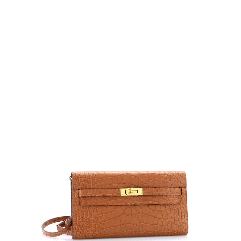 Hermes Kelly To Go Wallet Alligator