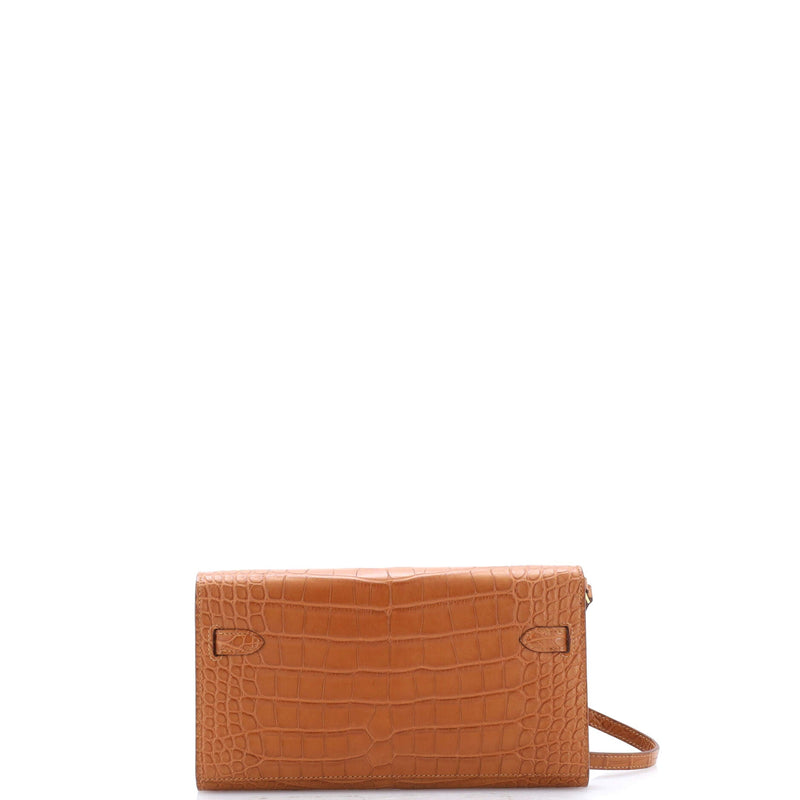Hermes Kelly To Go Wallet Alligator