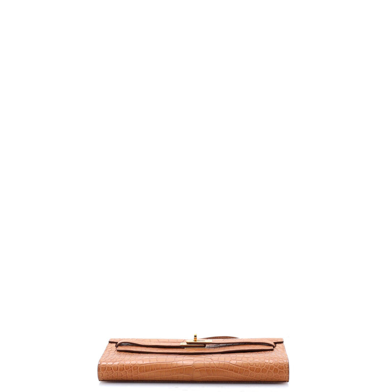 Hermes Kelly To Go Wallet Alligator