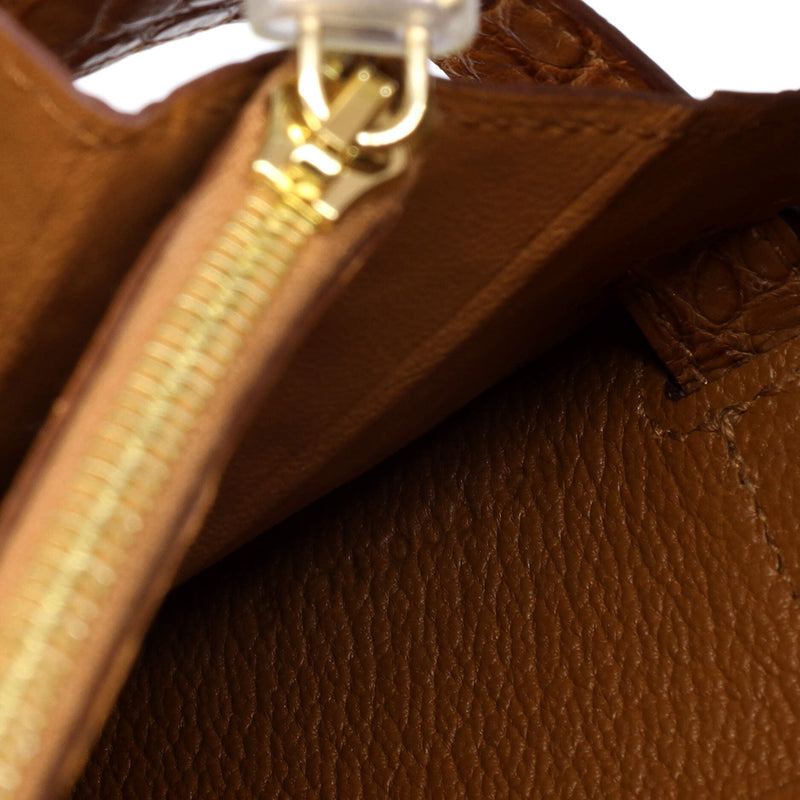 Hermes Kelly To Go Wallet Alligator
