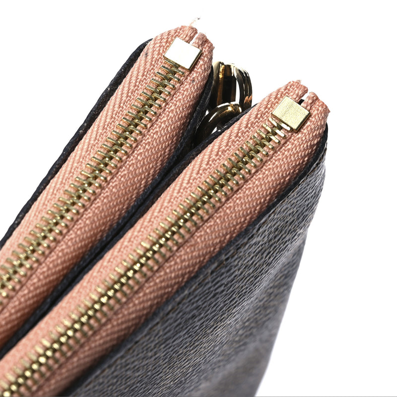 Louis Vuitton Damier Ebene Double Zip