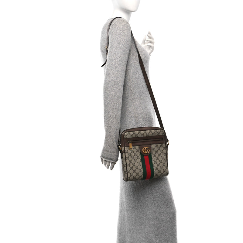 Gucci Gg Supreme Web Small Ophidia