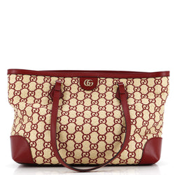Gucci Ophidia Shopping Tote Gg Raffia