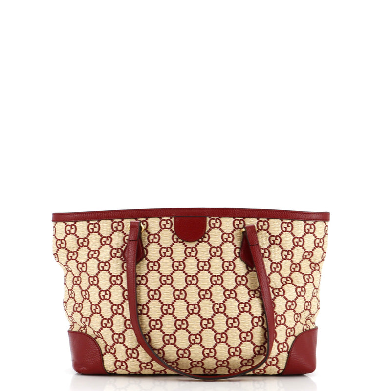 Gucci Ophidia Shopping Tote Gg Raffia