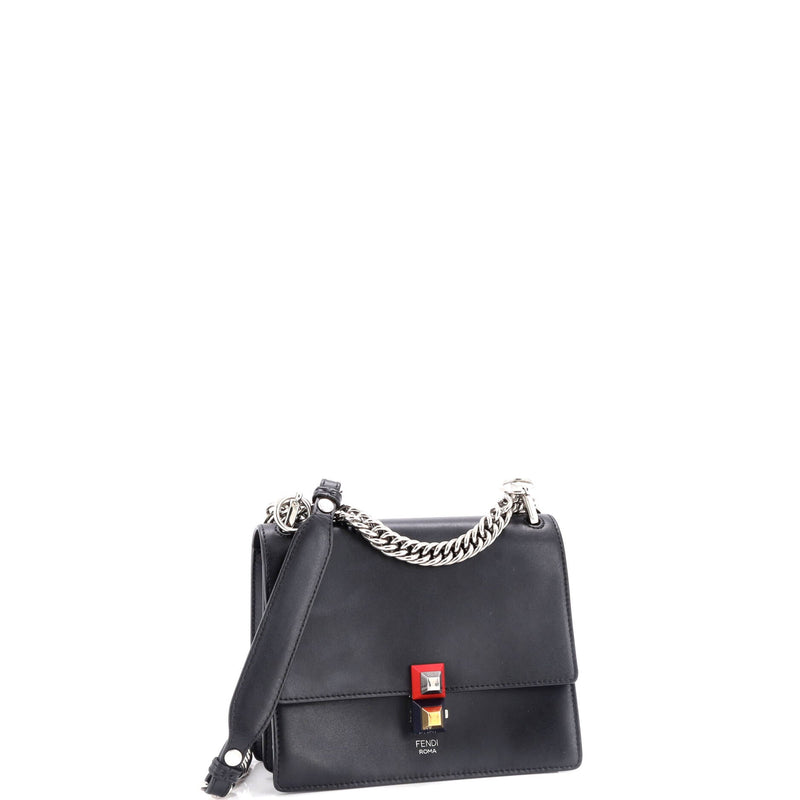 Fendi Kan I Bag Leather Small