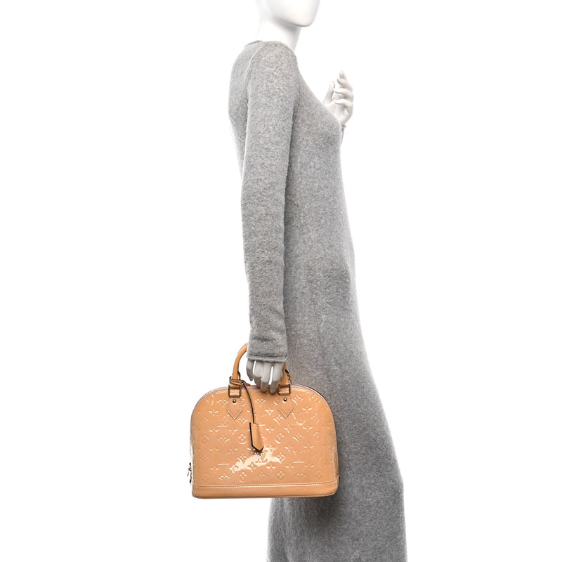 Louis Vuitton Vernis Alma Pm Rose