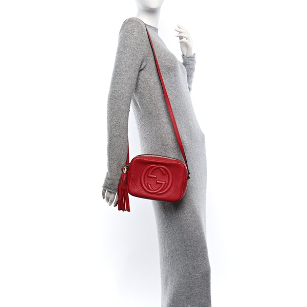 Gucci Pebbled Calfskin Small Soho Disco