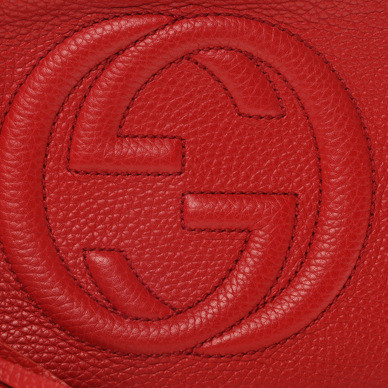 Gucci Pebbled Calfskin Small Soho Disco